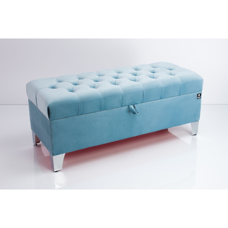 Tufted Storage Bench